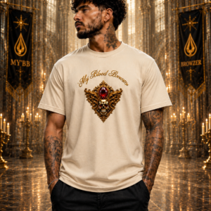 MYBB Royal Skull Tee - Beige