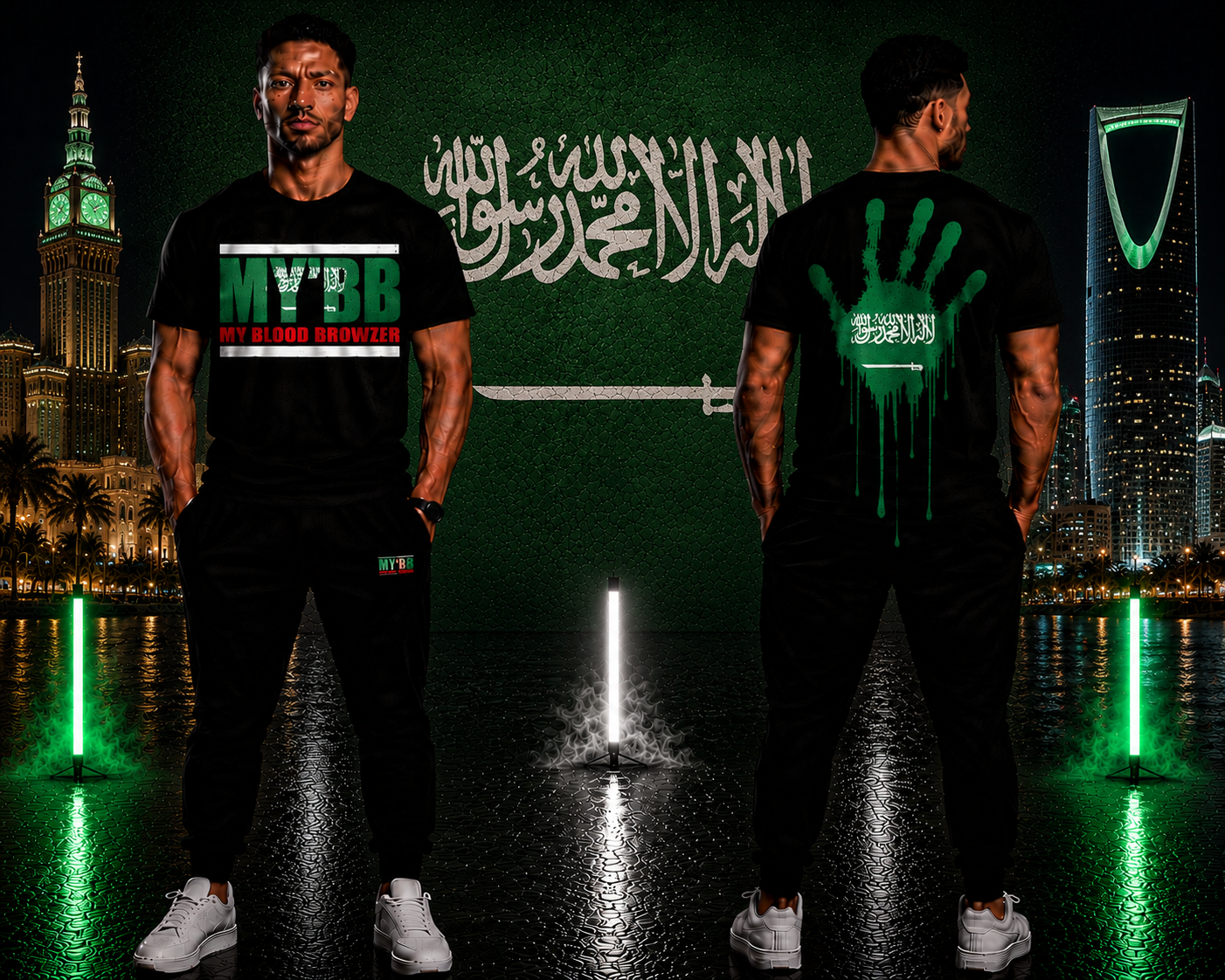 MYBB Heritage Tee – Arabie saoudite