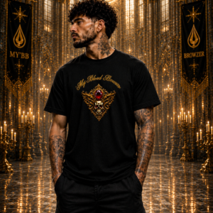 MYBB Royal Skull Tee - Noir